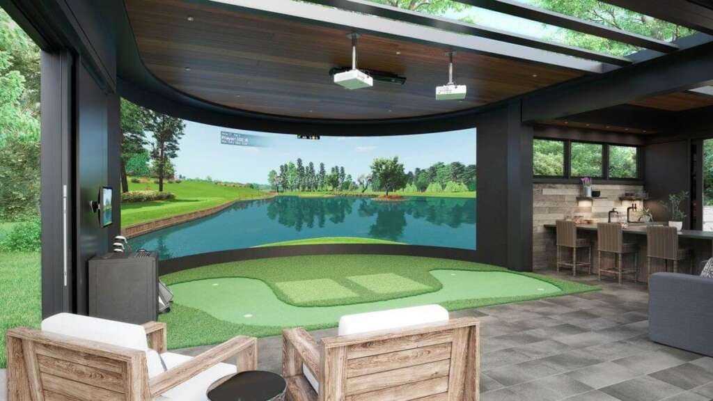 best home golf simulator​
