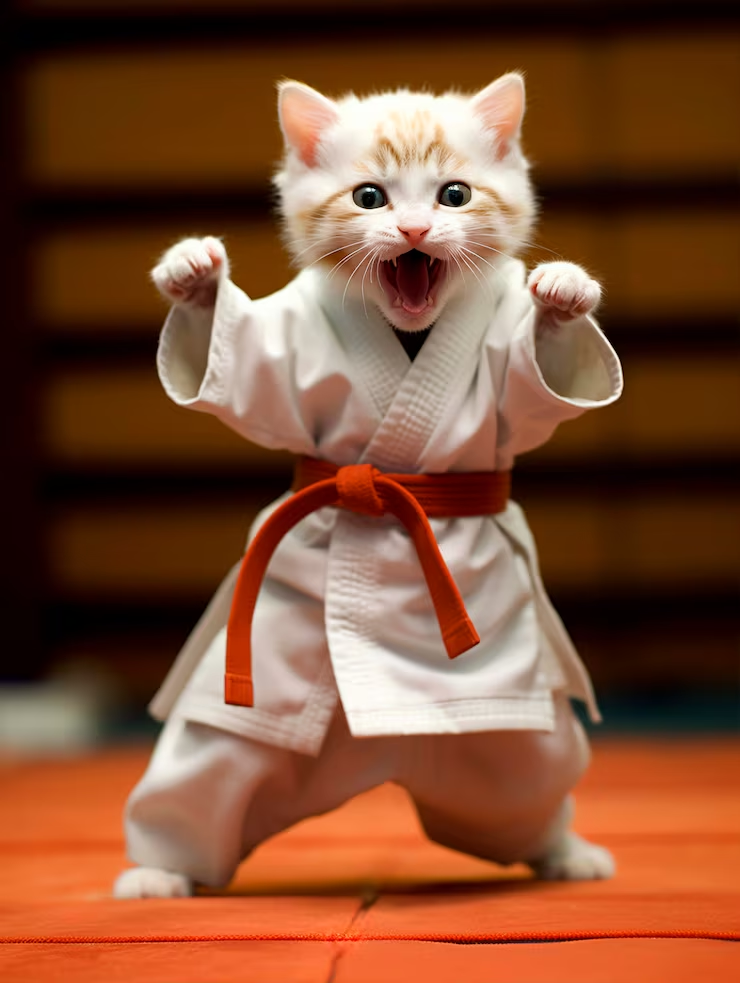 karate cats | trendlyblog